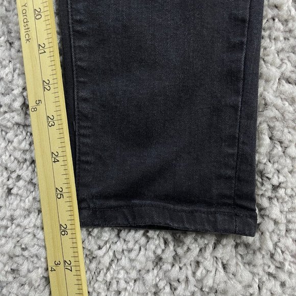 KanCan Jeans Women's Size 13 Black Mid-Rise Skinny Ankle Denim w/ Zipper Pockets - Picture 12 of 14